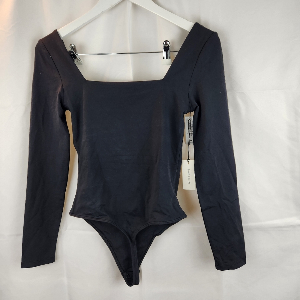 Aritzia Babaton Contour Long sleeve shirt size M BNWT - Picture 10 of 10